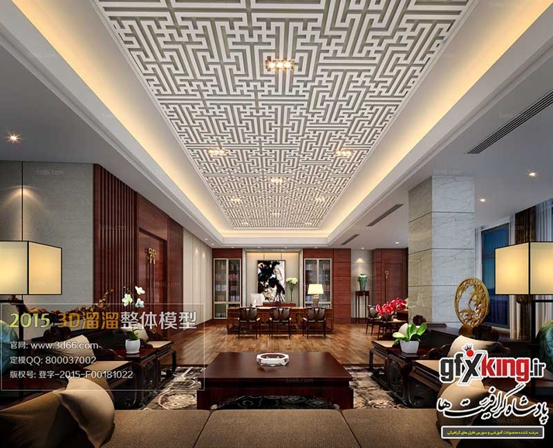1253 سورس پروژه و سورس فایل لایه باز طراحی دکوراسیون داخلی و معماری تری دی مکس به همراه 5207 تکسچر-8