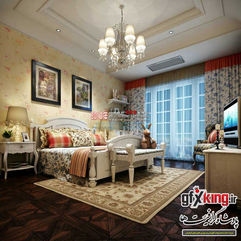 914 سورس پروژه و سورس فایل لایه باز طراحی دکوراسیون داخلی معماری تری دی مکس و حاوی  3250 تکسچر-19