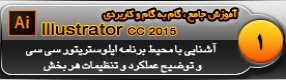 آموزش ایلوستریتور سی سی ( Illustrator CC ) ویژه طراحی گرافیک و هنر دیجیتال ( درس اول ) – آشنایی با محیط برنامه ایلوستریتور سی سی و معرفی عملکرد هر قسمت و تنظیمات اولیه شروع به طراحی