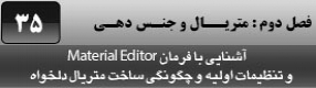 آموزش تری دی مکس 2016 و وی ری ( 3Ds Max 2016 & V-Ray ) ویژه معماری و طراحی دکوراسیون داخلی ( درس سی و پنجم ) – آشنایی با پالت ساخت و ویرایش متریال ( Material editor ) ، تنظیمات اولیه و نحوه ساخت متریال های استاندارد