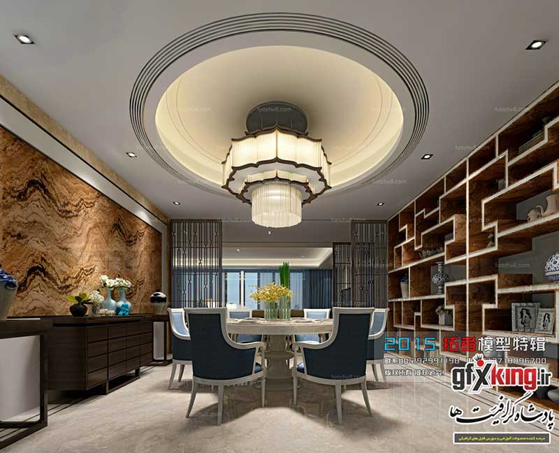 1205سورس پروژه و  سورس فایل لایه باز طراحی دکوراسیون داخلی معماری تری دی مکس ، 2300 تکسچر ، 77 نقشه لایه باز و پلان آماده اتوکد-15