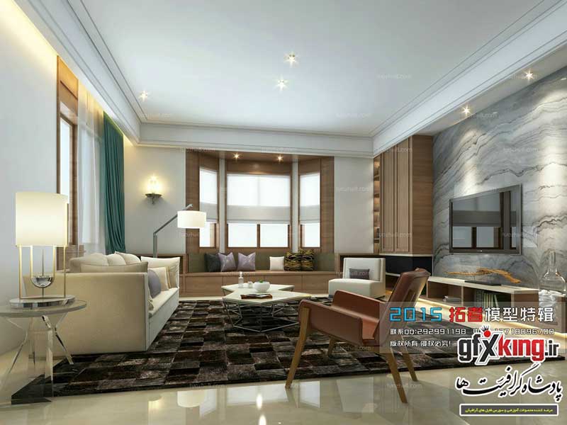 1205سورس پروژه و  سورس فایل لایه باز طراحی دکوراسیون داخلی معماری تری دی مکس ، 2300 تکسچر ، 77 نقشه لایه باز و پلان آماده اتوکد-2