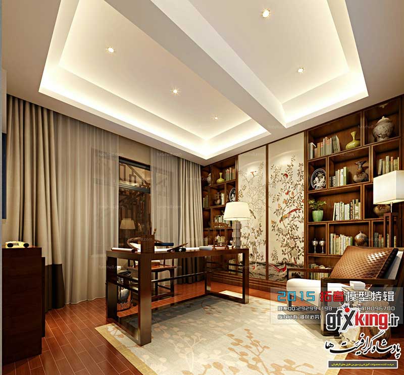 1205سورس پروژه و  سورس فایل لایه باز طراحی دکوراسیون داخلی معماری تری دی مکس ، 2300 تکسچر ، 77 نقشه لایه باز و پلان آماده اتوکد-21